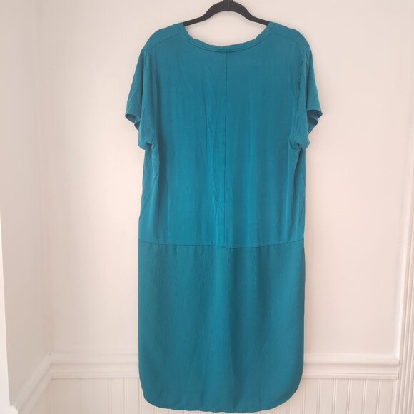 Anthropologie Dolan Left Coast Collection Blue Shift Dress Loren Tunic XL - Picture 3 of 8